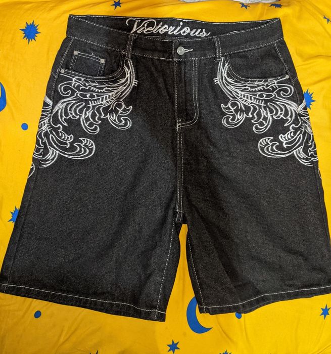 Шорты Baggy/skater джинсовые широкие