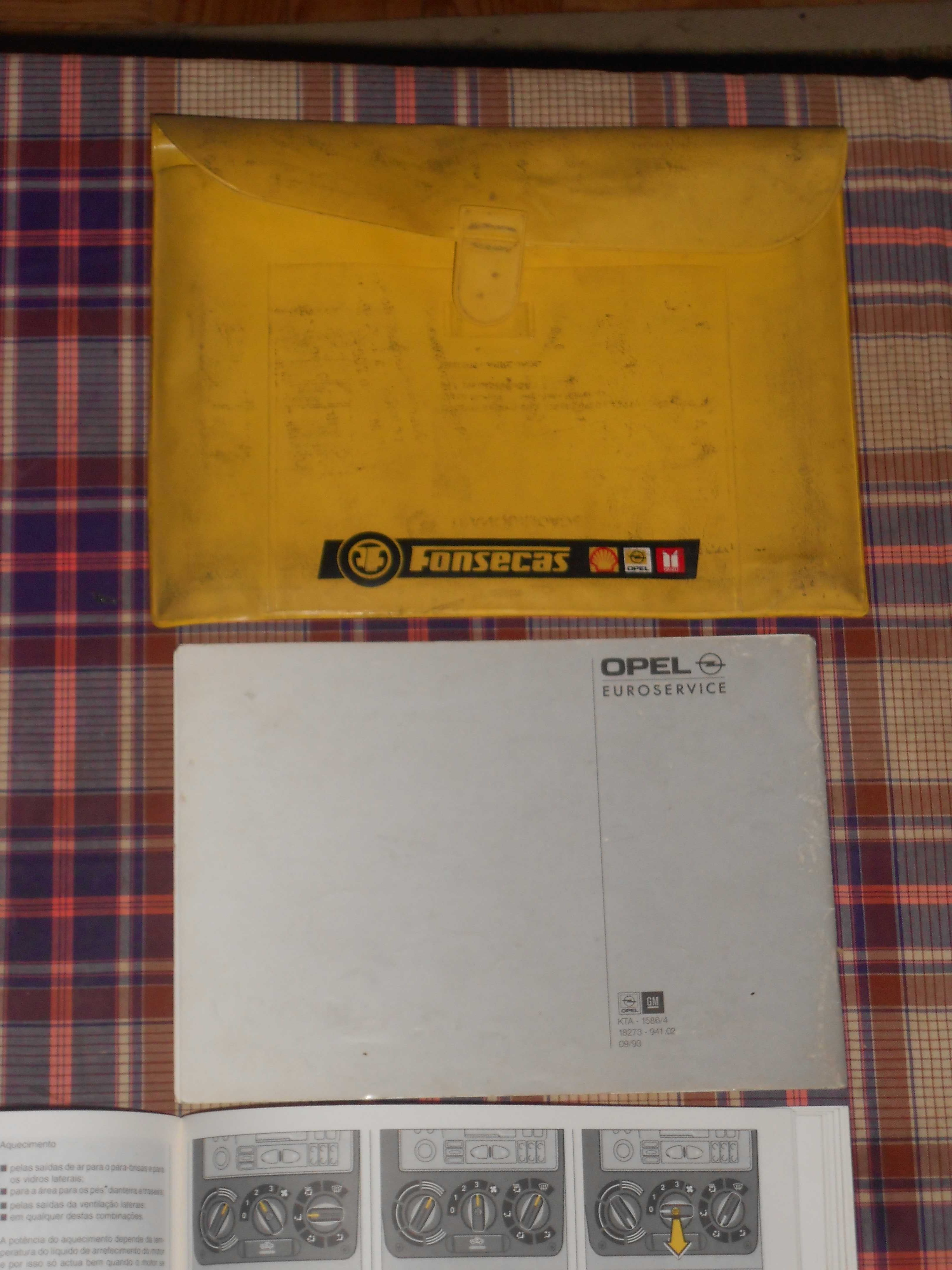 Manual utilizador Opel Astra F