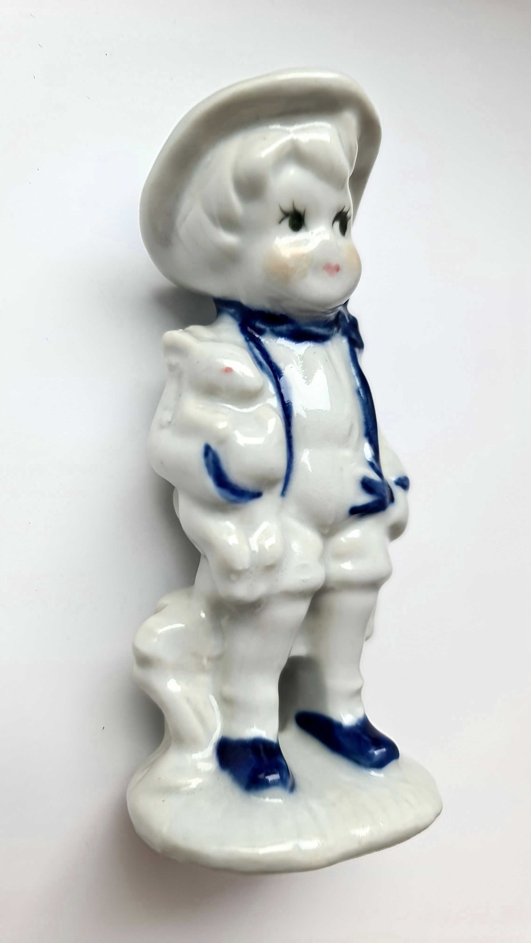 Figurki porcelanowe z Delft (Holandia)