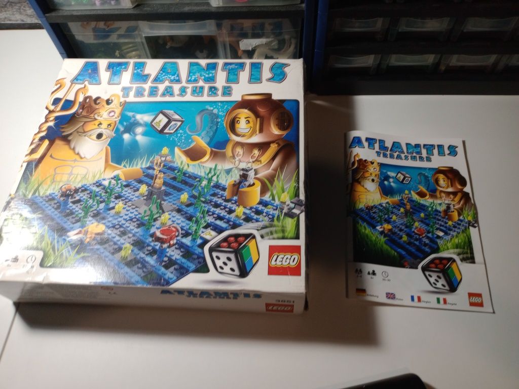 Lego gra planszowa atlantis treasure 3851