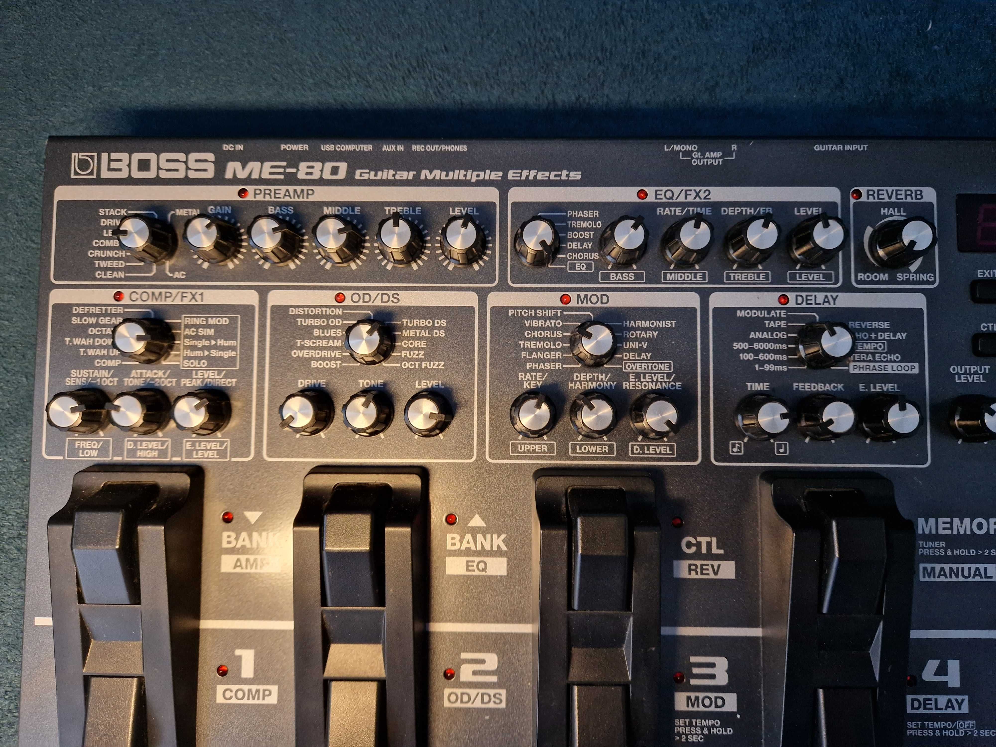 Boss ME-80 multiefekt procesor gitarowy - stan idealny