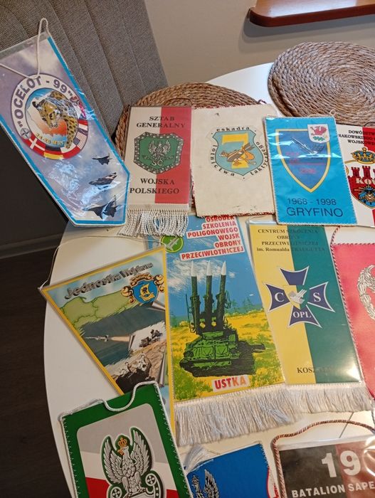 Proporczyki wojskowe zestaw