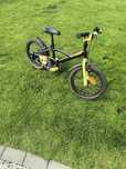 Rowerek dziecięcy Btwin 500 Dark Hero 16 cali Decathlon