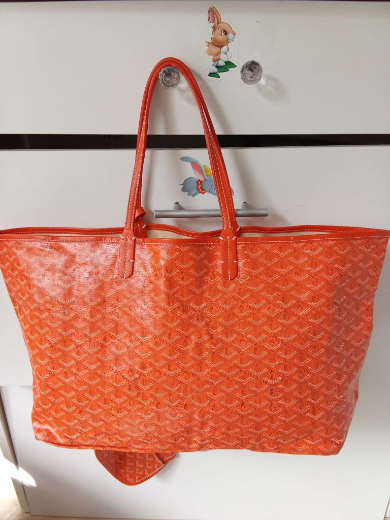 Piękne duże Tote torebka saint Louis Goyard stanie idealnym