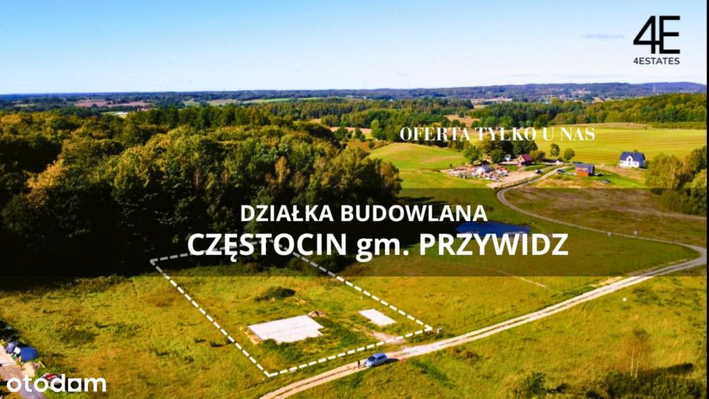Atrakcyjna cena! Działka budowlana – Częstocin