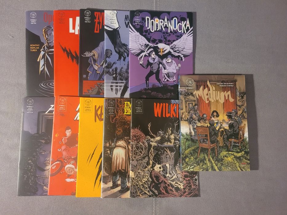 Wydział 7,  10 zeszytów + Medium