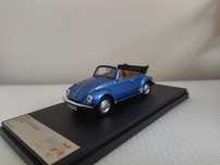 Miniatura Volkswagen Beetle Carocha Cabriolet 1/43 Nova