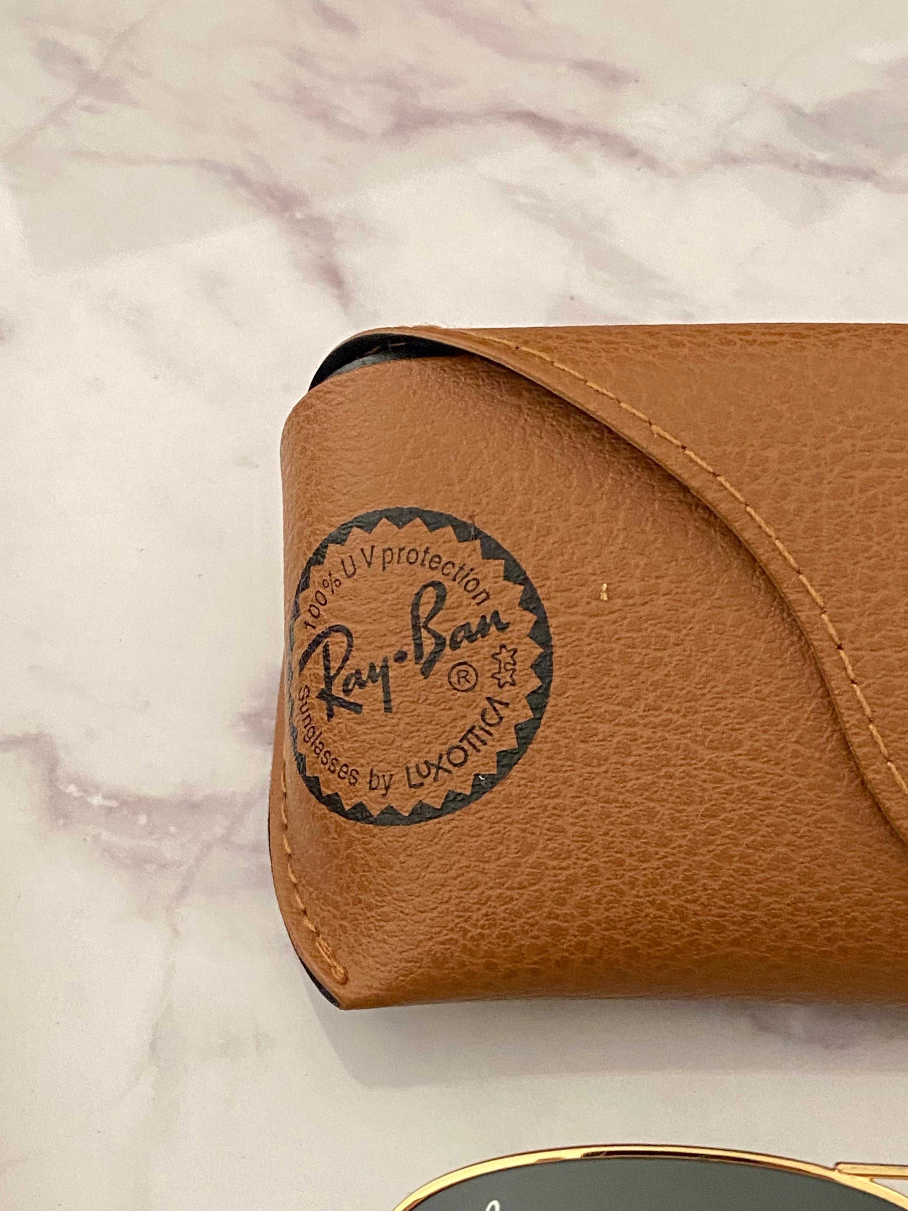 Óculos de Sol Rayban Aviador com Bolsa