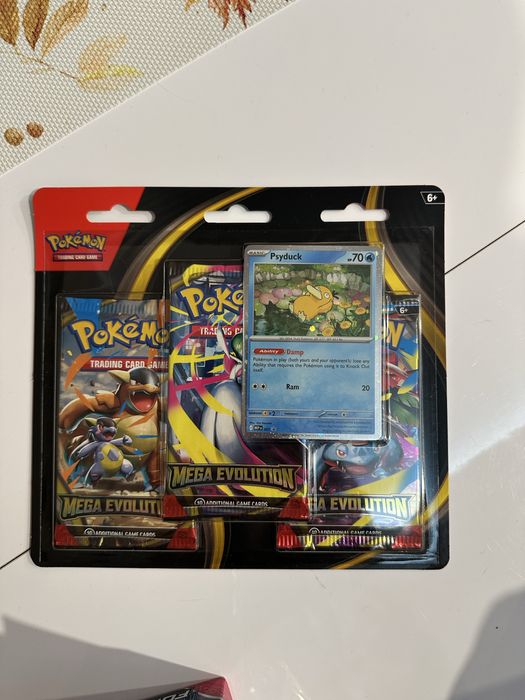 Mega evolution 3 pack psyduck