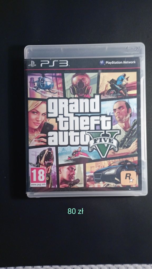 Gry na PS3 GTA różne gry ps3