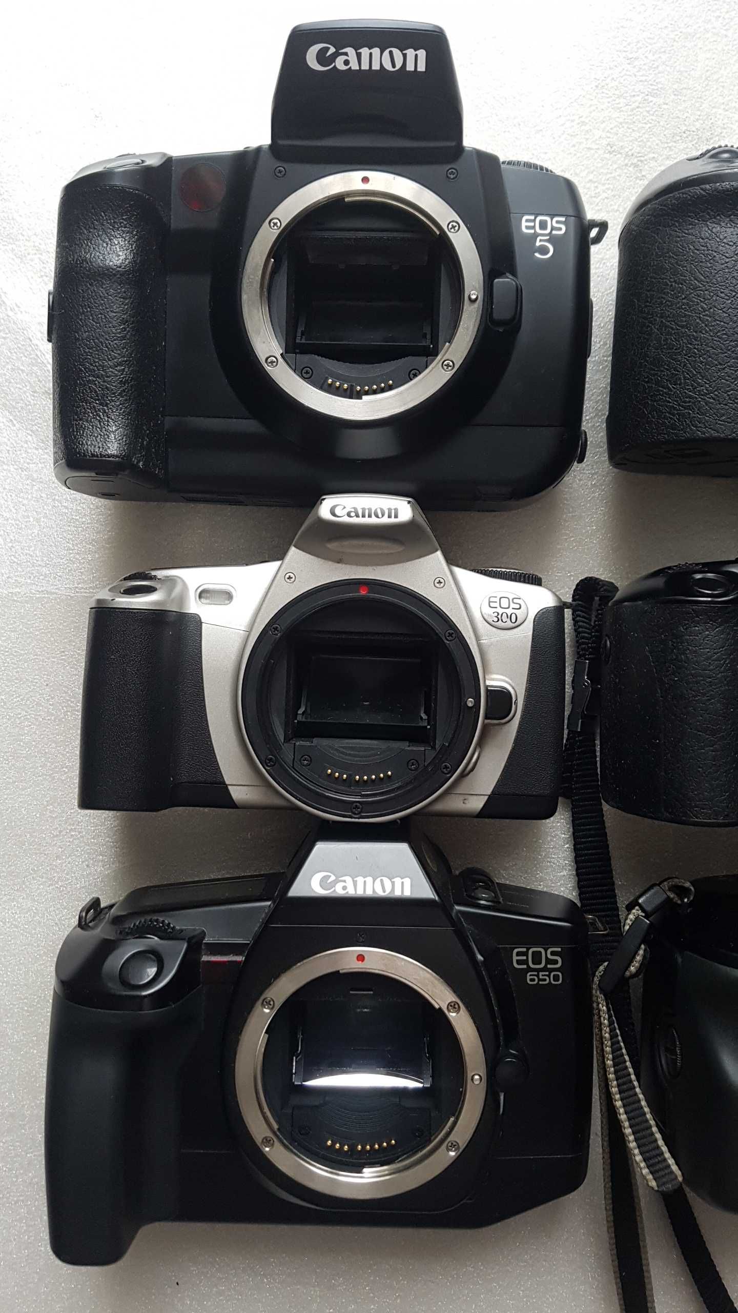 Плівкові фотоапарат Canon і Nikon