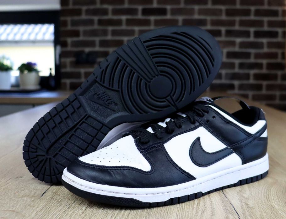 Nike Dunk Low Retro Panda skórzane sneakersy 41 ( 26 cm)