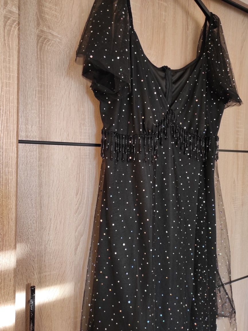Sukienka wesele Plus size duży rozmiar tiul 46 44 48