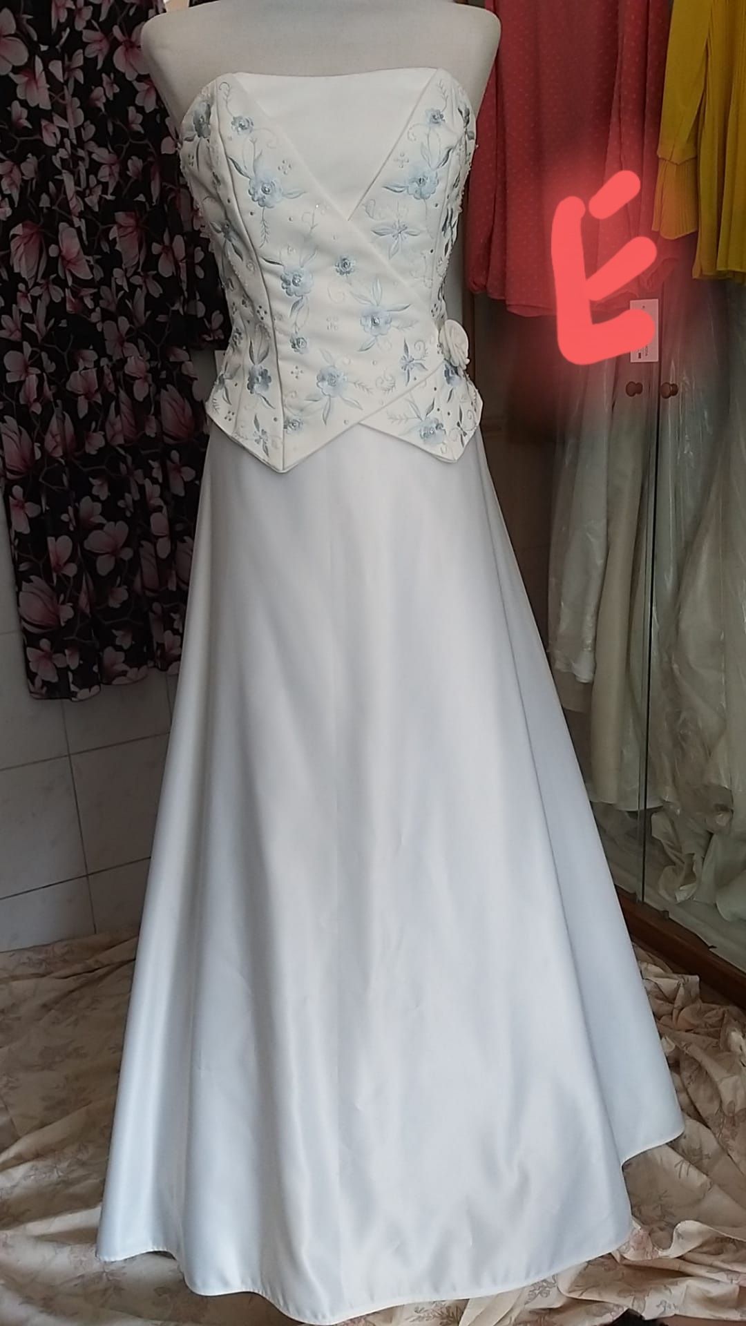 Vestidos Noiva cor perola