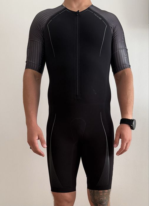 Strój na rower triatlonowy, czasowy HUUB Anemoi +