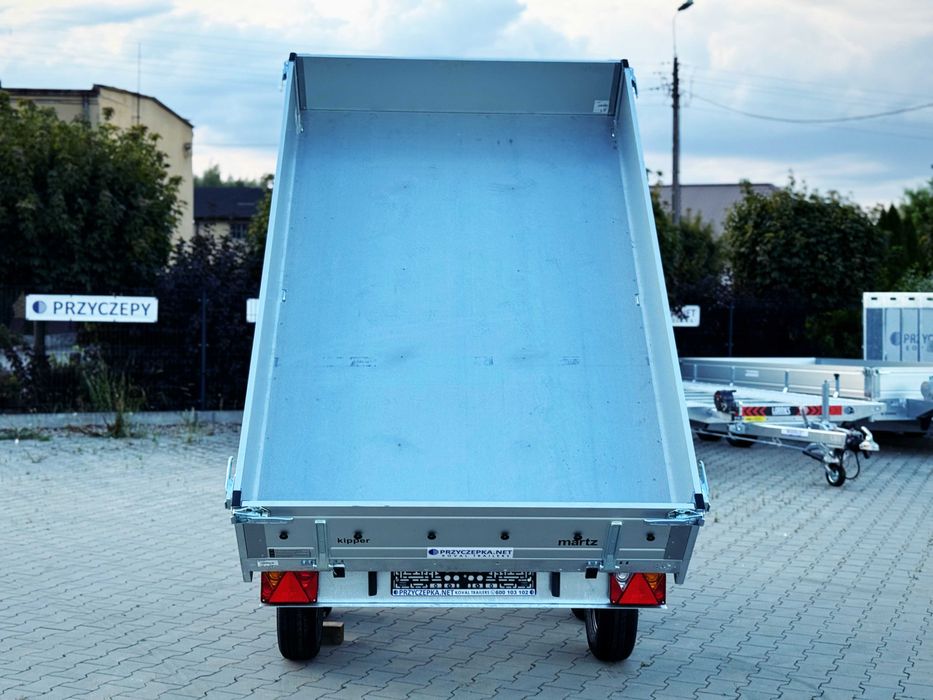 MARTZ KIPPER 250/2 S 0,75T Przyczepa kiper wywrotka Przyczepka 2 osie