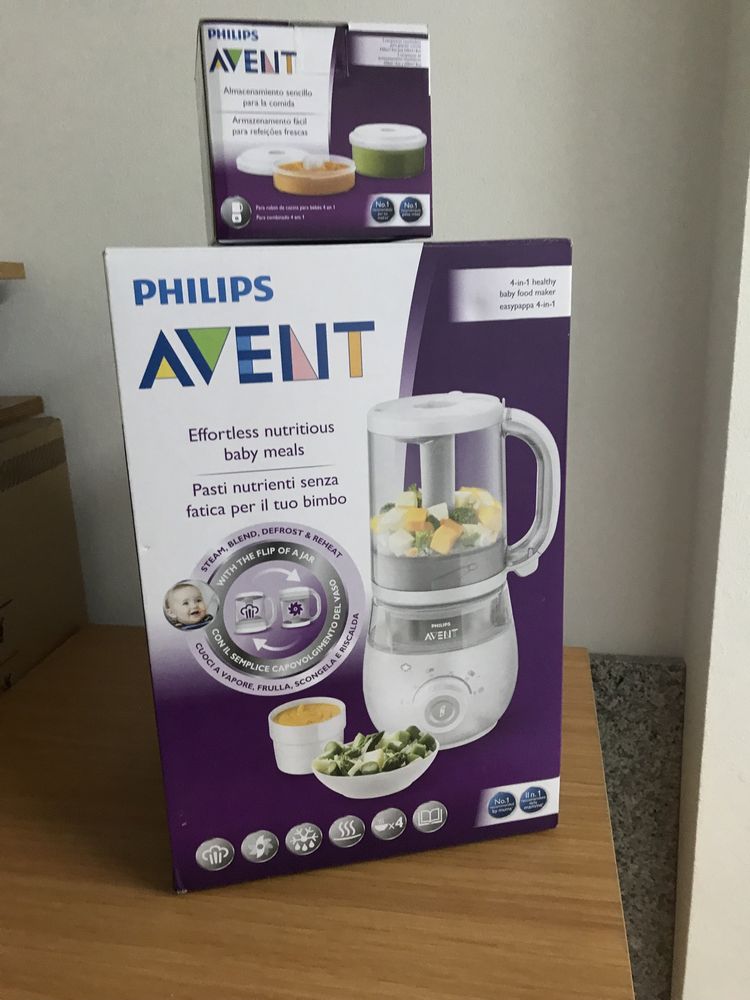 Robô de Cozinha PHILIPS AVENT EasyPapa 4 em 1