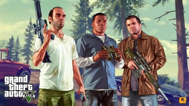 Grand Theft Auto 5, GTA 5, Игра Для PS4, PS5, Не Диск