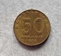 153) NIEMCY  - 50 Pfennig - 1950 r. - A