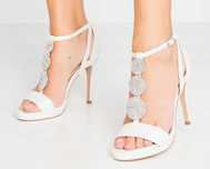 NOWE Sandały na szpilce 11 cm Wallis ASOS rozmiar 39 UK6 komunia ślub