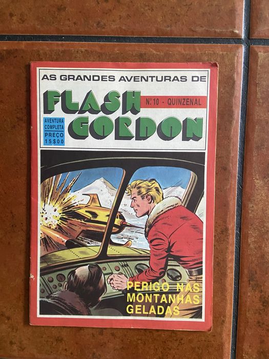 Revistas Flash Gordon – fascículos antigos (1988)