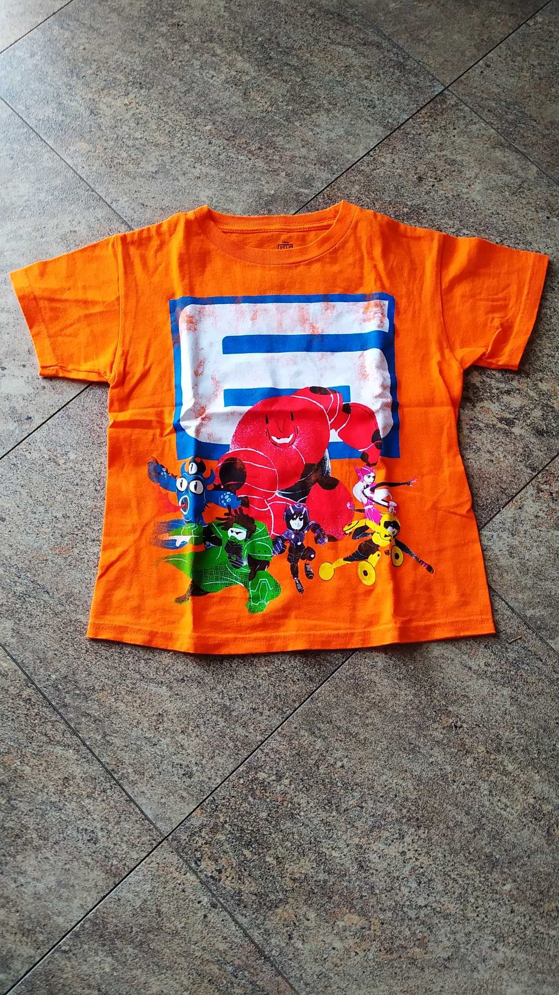 T-shirt pomarańczowa