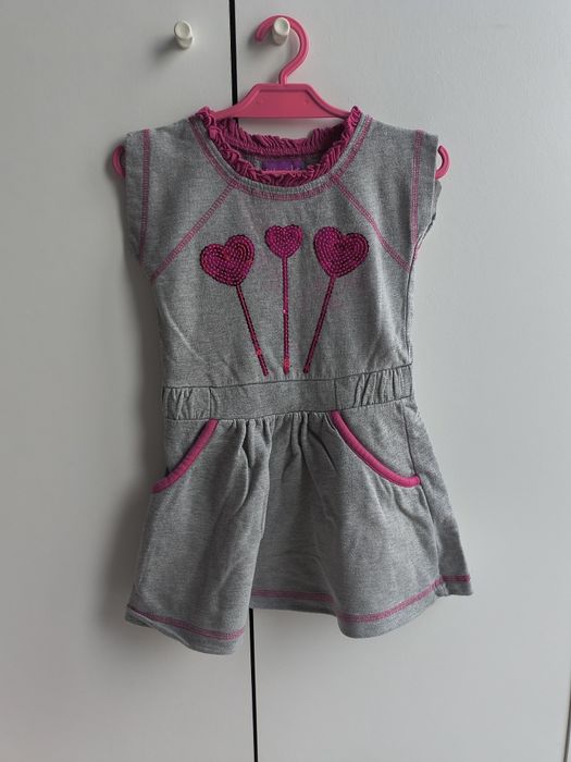 Sukienka serduszka cekiny