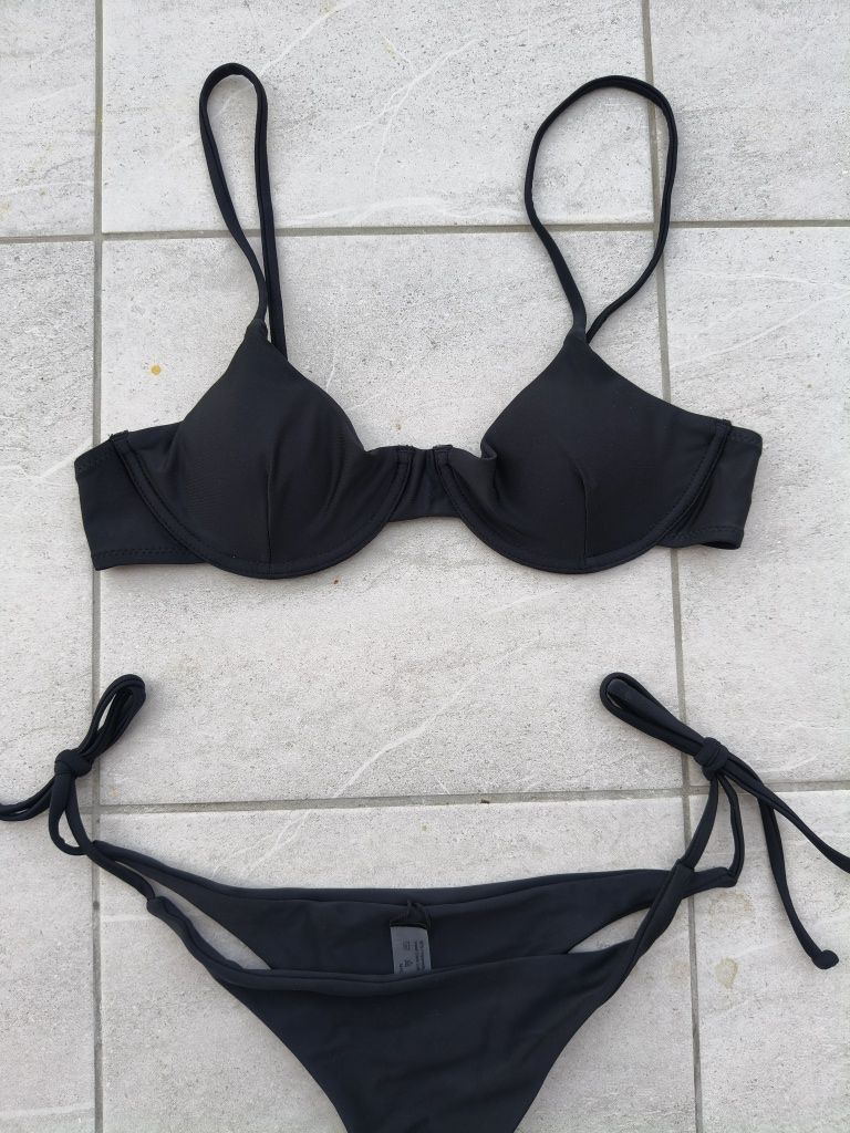 Nowe bikini strój kąpielowy stringi braletka S