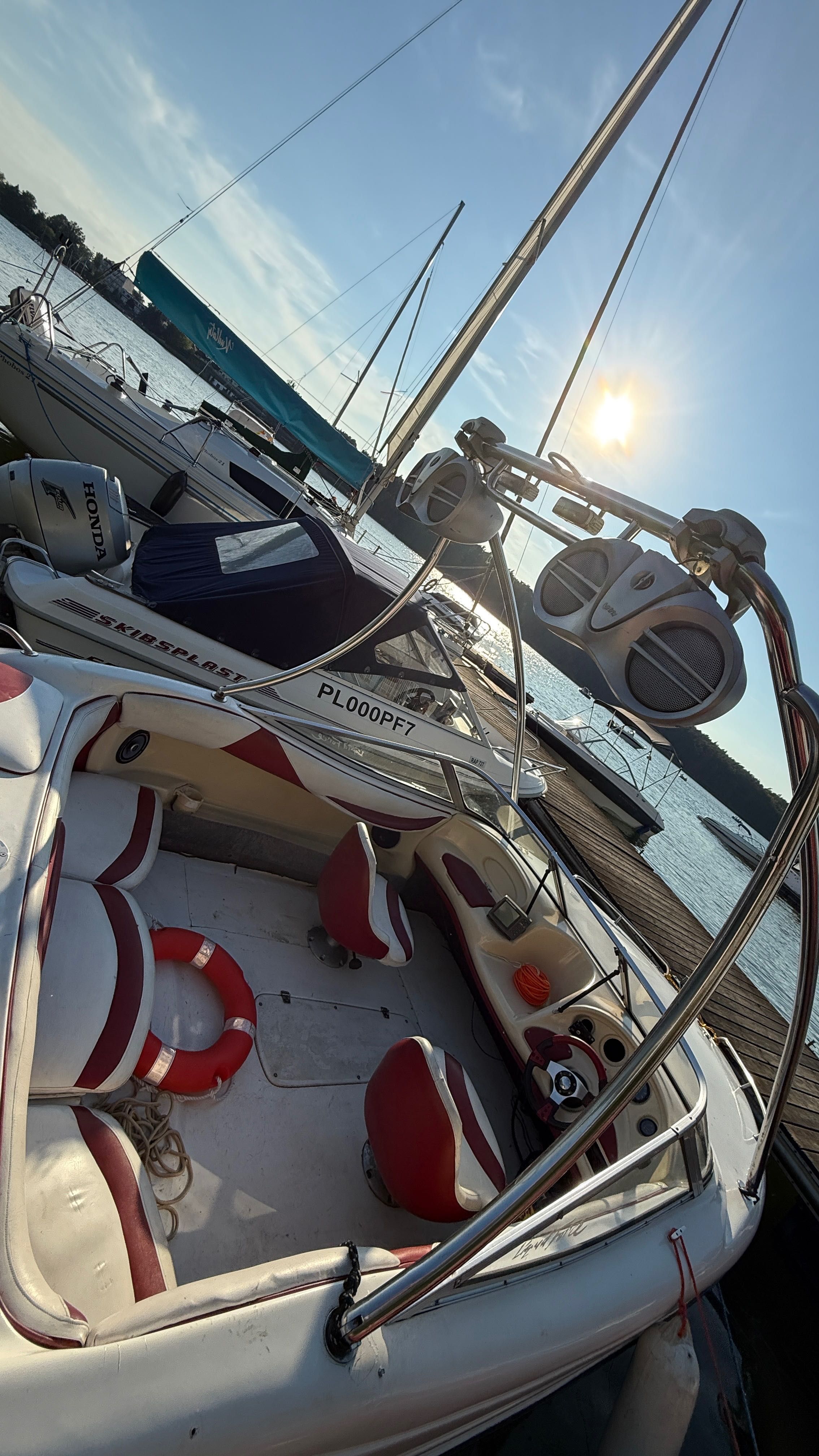 łódź motorowa rostyle marine 5,50, silnik 90KM
