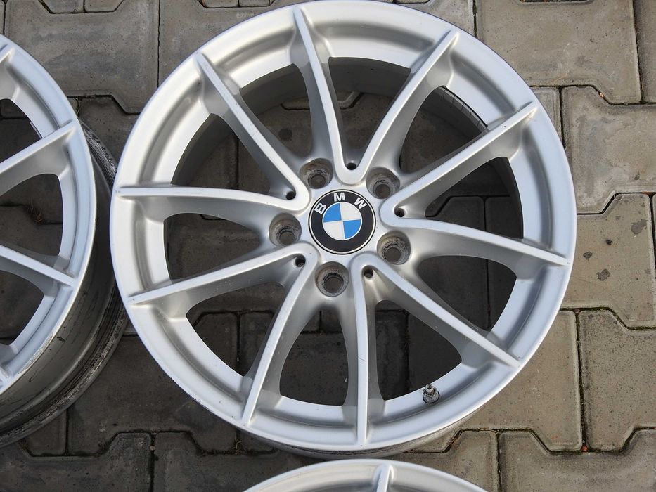 4x Alufelgi BMW Oryginał 17'' 5x120 ET 32 7,5J Super Stan + Czujniki