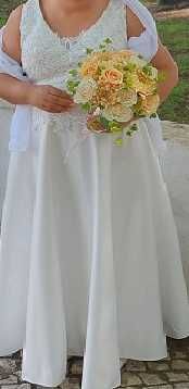 Vestido de noiva usado 1 vez apenas