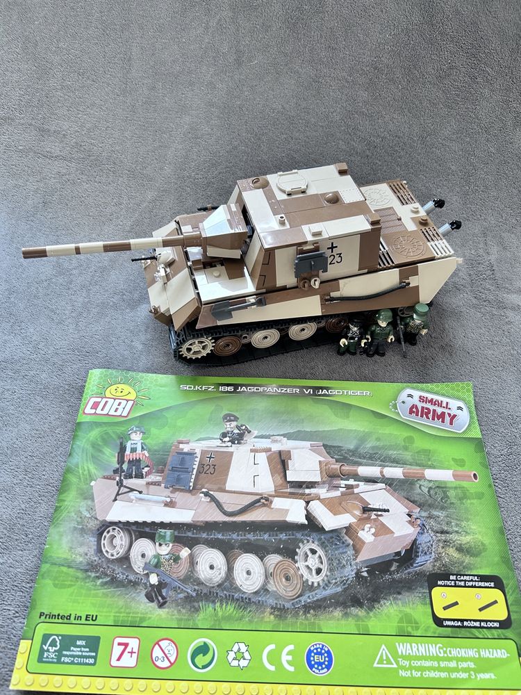 Klocki cobi czołg Jagdpanzer cobiJ304