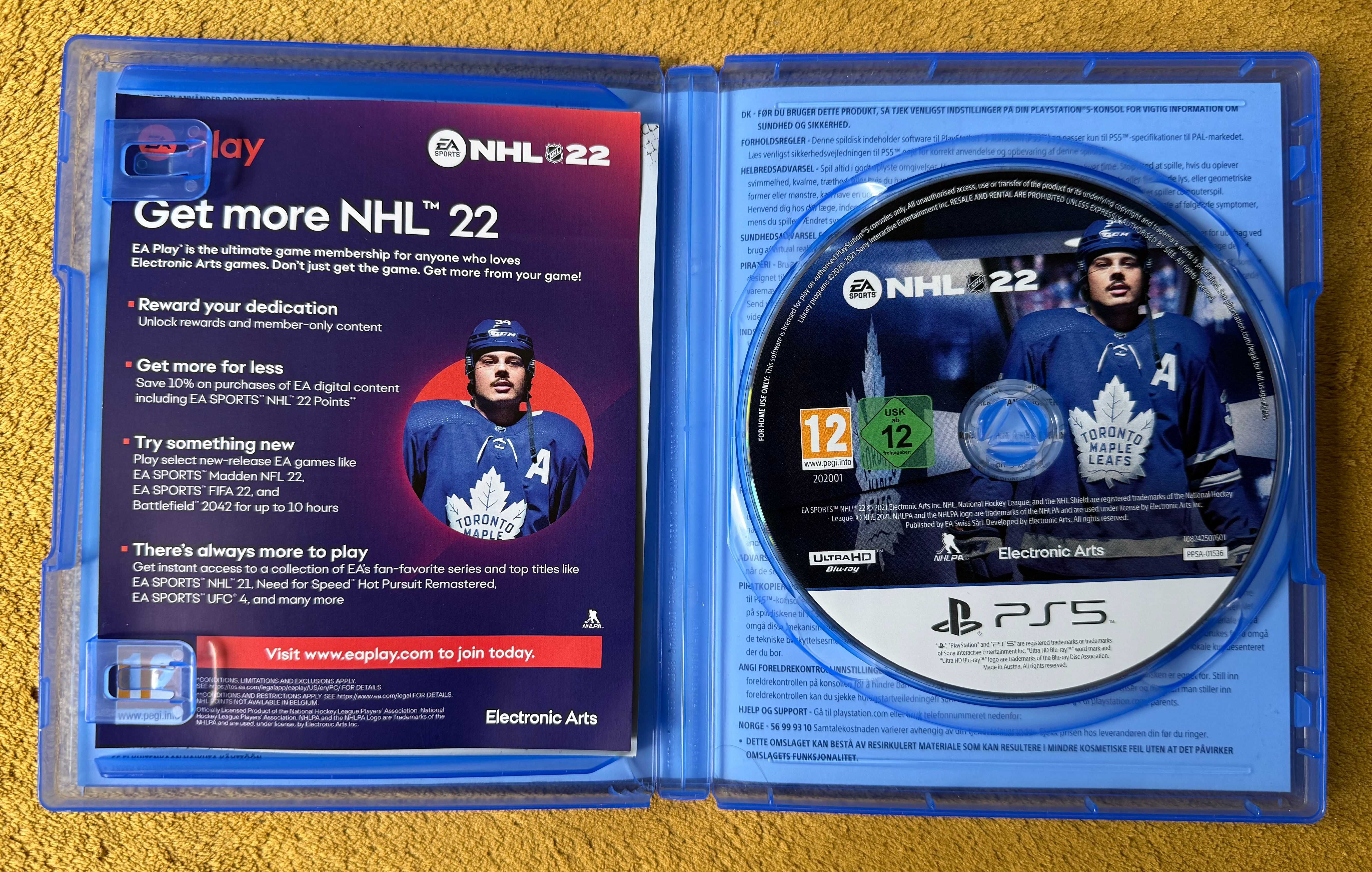 Gra NHL 22 na PS5