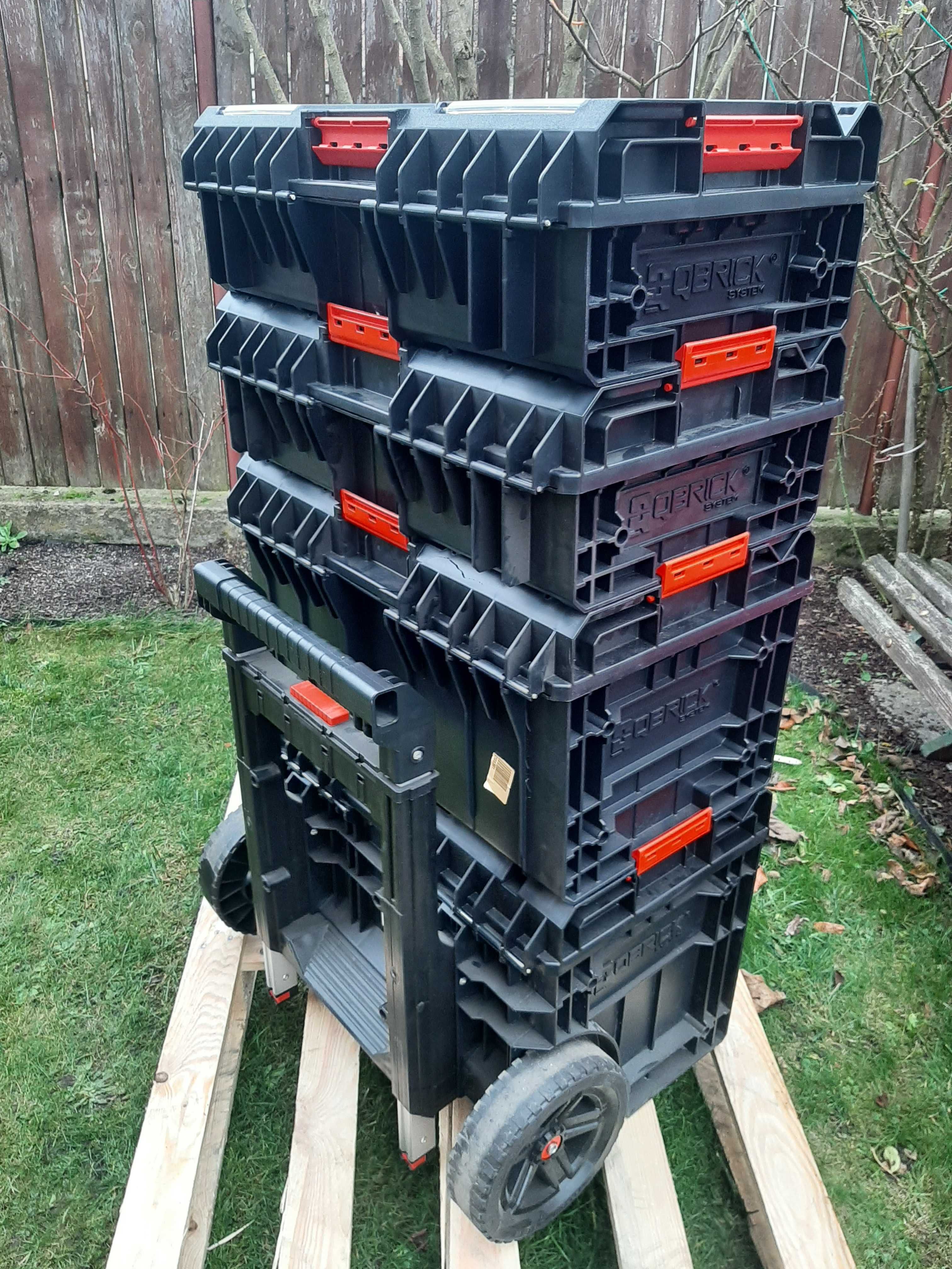 Qbrick zestaw skrzyń 4w1 Cart One Technik + One Profi + One Basic 2.0