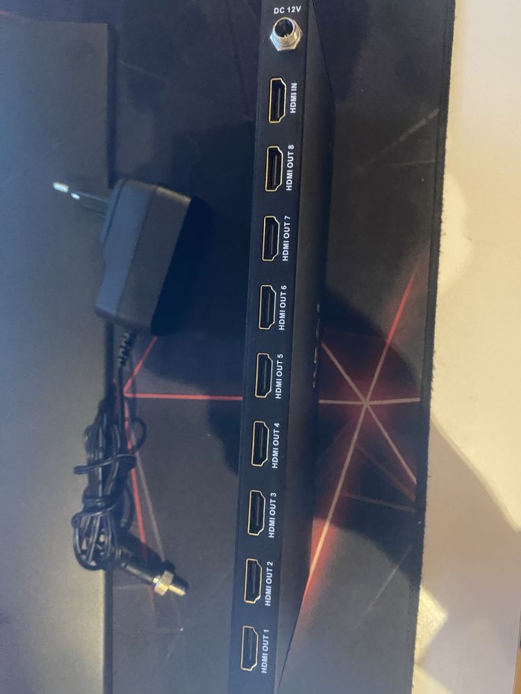Splitter(rozdzielacz) HDMI 1x8 ultra HD