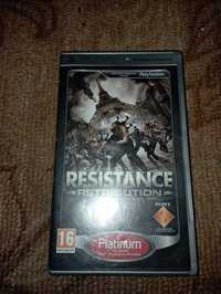 Лицензионный диск с игрой для PSP.Resistance: Retribution