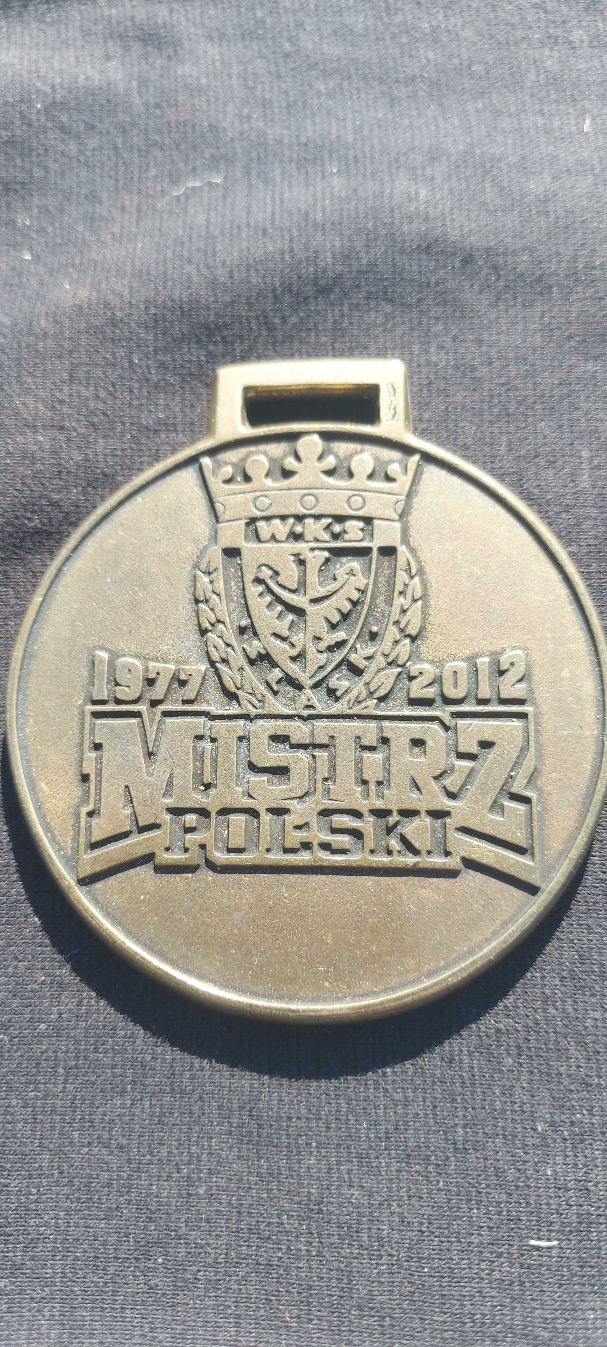 Medal WKS mistrz Polski 1977