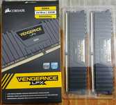 Corsair DDR4 32GB (2x16GB) 3000Mhz Vengeance LPX Black