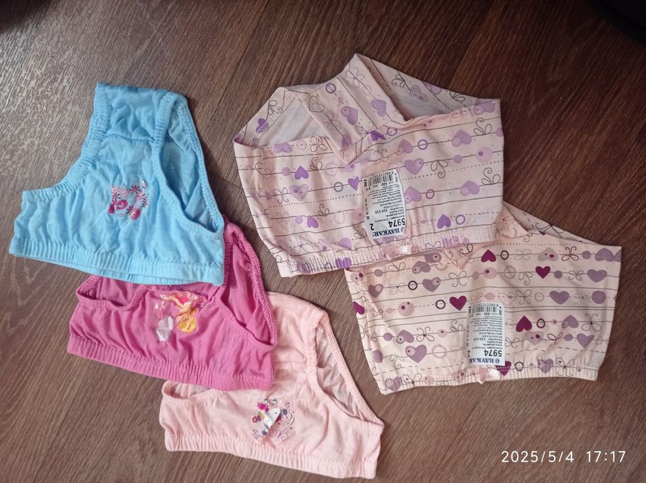 Набір НОВИХ трусиків для дівчинки на 2 роки