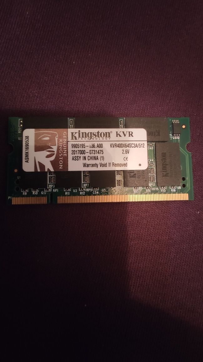 DDR 1GB 512MB 256MB do laptopa