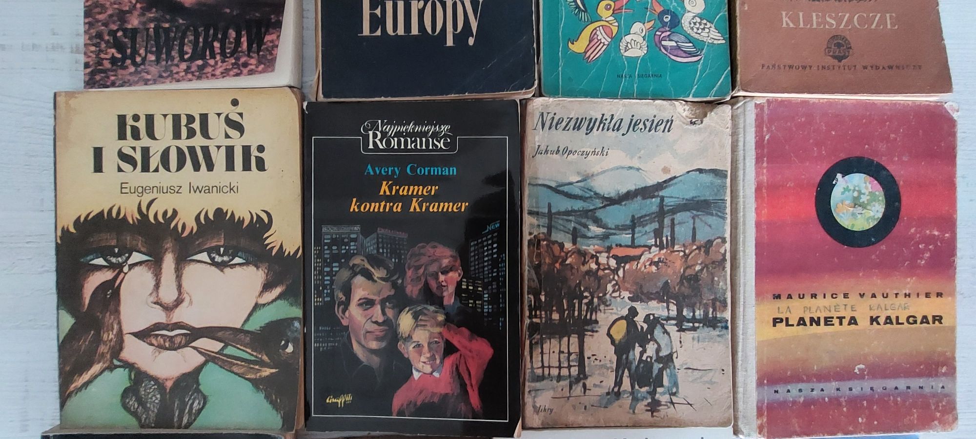 Zestaw 12 książek np jeźdźcy apokalipsy, sahara, Kramer kontra Kramer