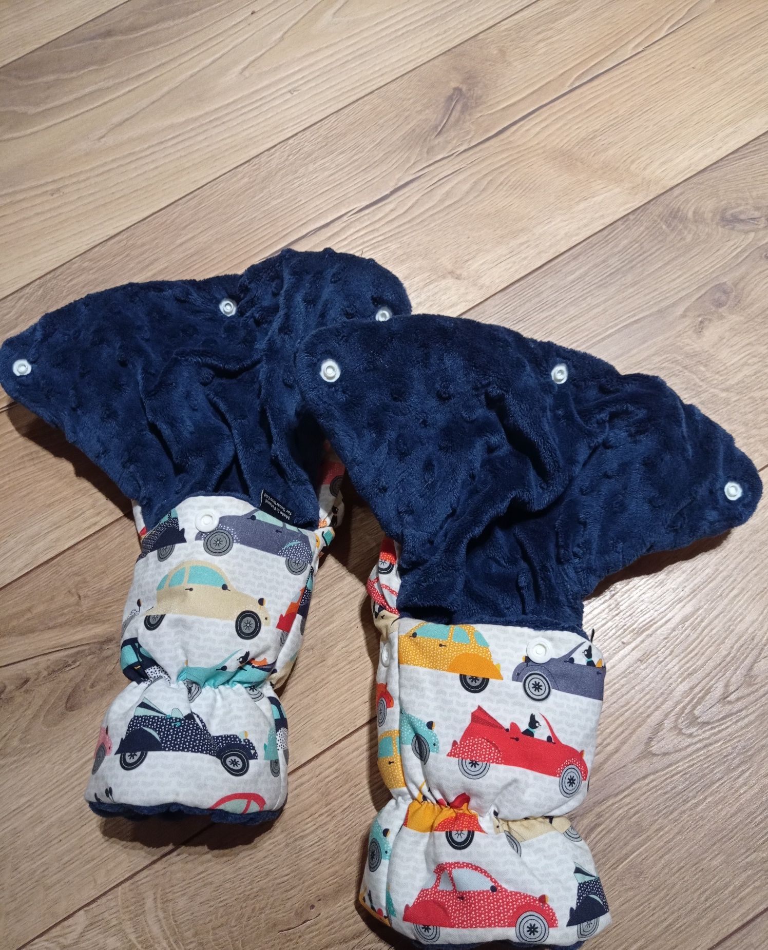 Śpiworek La Millou STROLLER BAG S mobile navy muffki zima