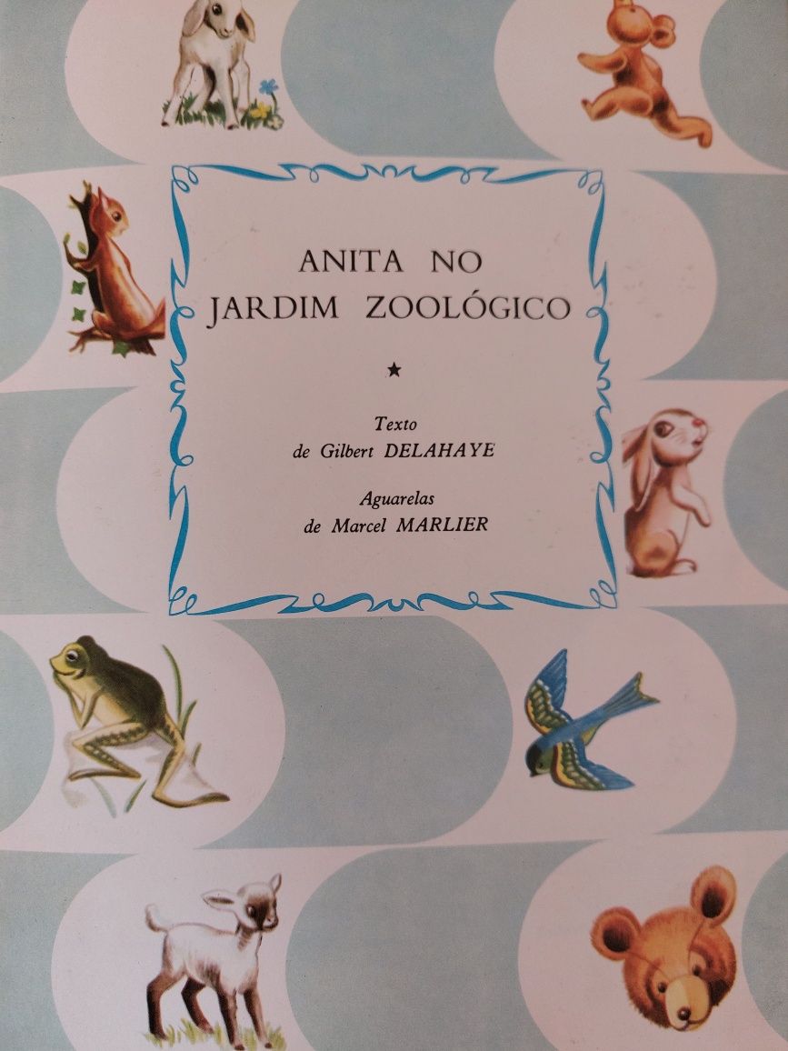 Livro Anita no jardim zoológico