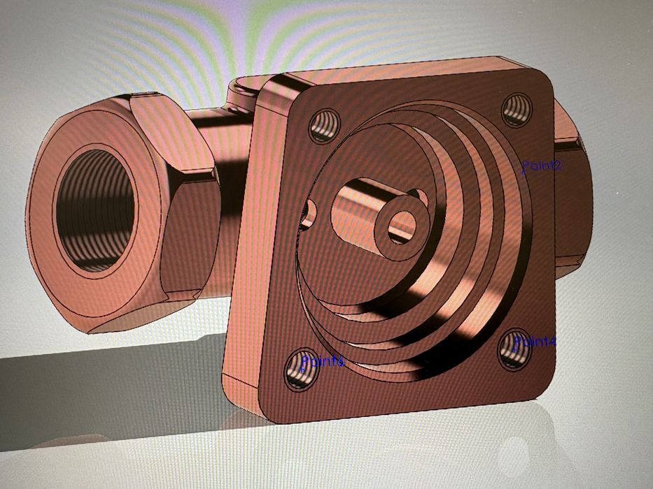 Modelacão de pecas em Cad
