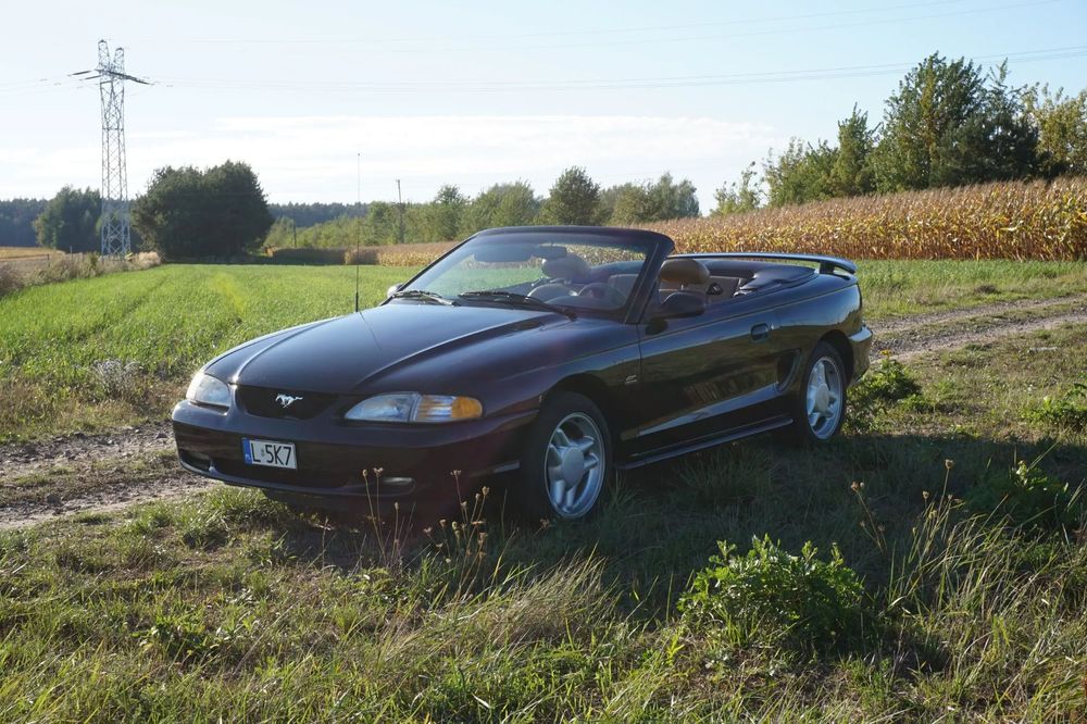 Ford Mustang Ford Mustang GT Cabrio 5.0 V8 1994, 92 500 km, Idealny Stan