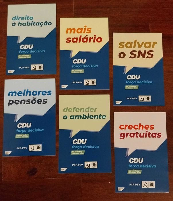 Autocolantes Politica- CDU- Coligação Democrata Unitária