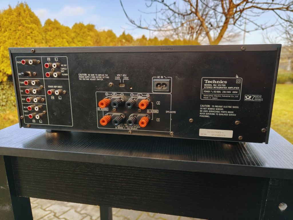 Technics SU-VX700 - Wzmacniacz - Czytaj opis.
