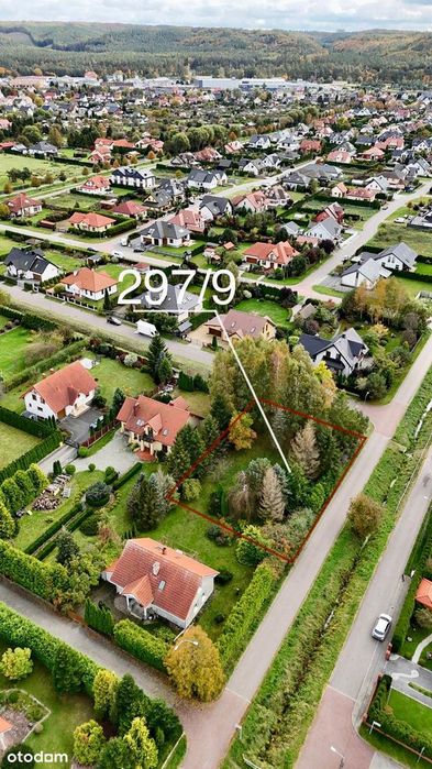 Oferuję działkę nr 297/9 położoną w Lęborku ul. Artylerzystów 791 m2