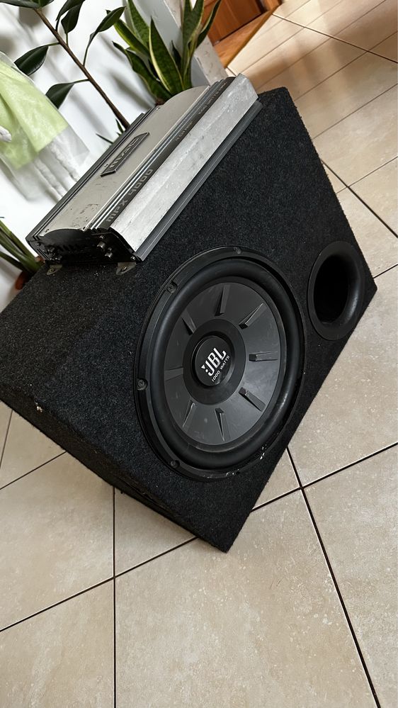 Subwoofer JBL 1000w 350rms + wzmacniacz 1000w