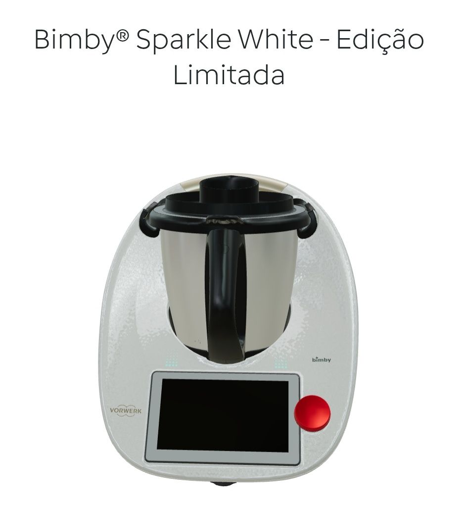 Bimby TM6 Sparkle  White edição limitada